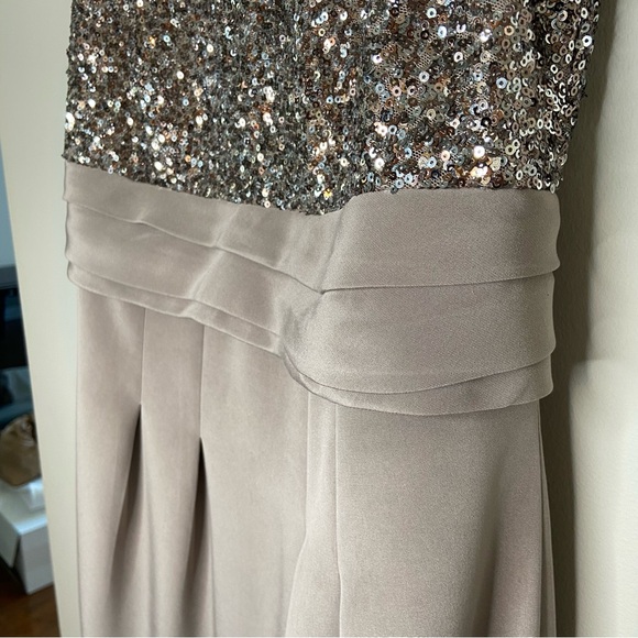 CHETTA B Peter Noviello Sherrie Bloom Evening Dress, silk, EUC, size 6 - Picture 5 of 6